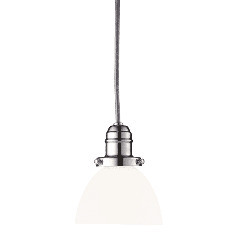 Hudson Valley Vintage Collection 11" Pendant Light in Polished Nickel