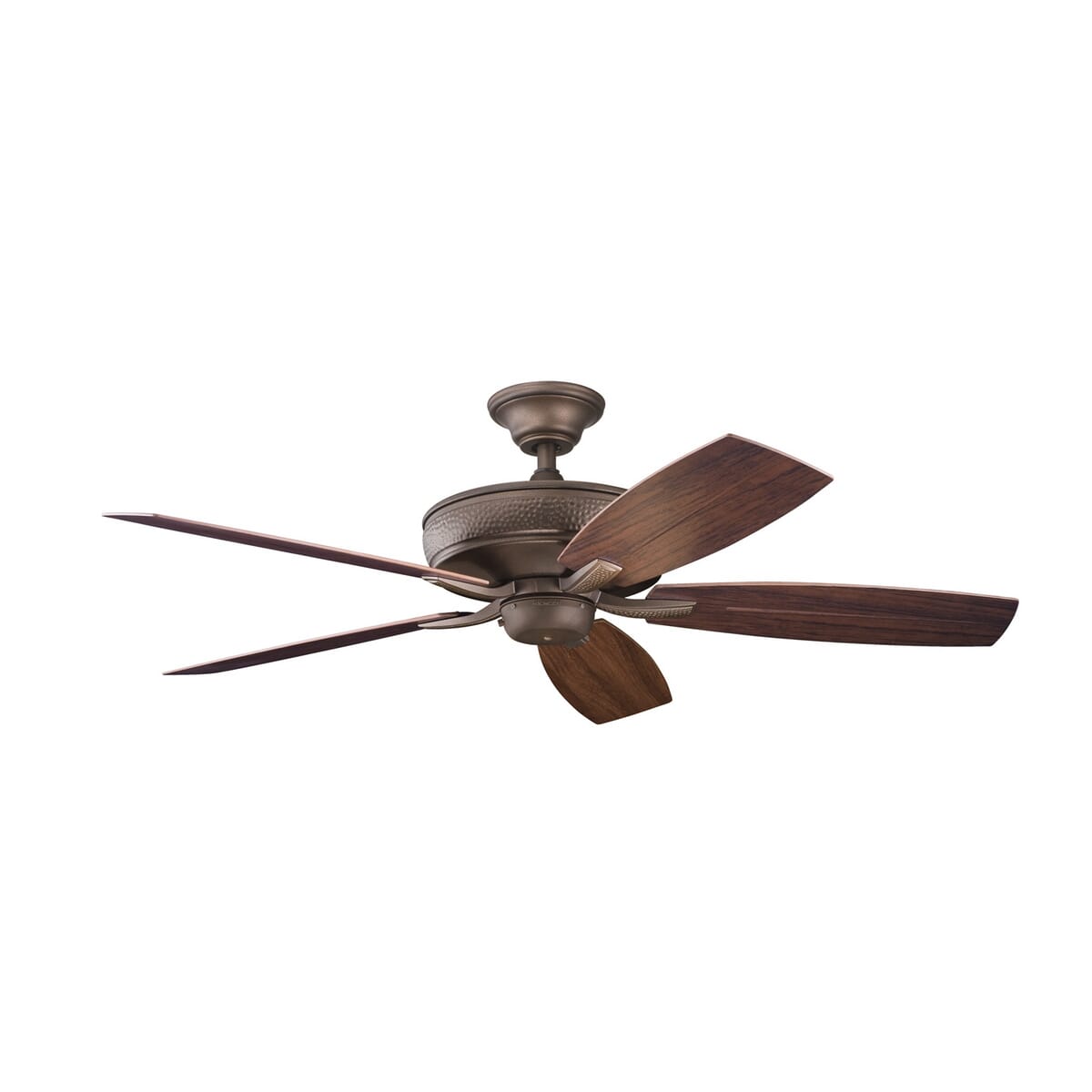 Kichler Monarch II Patio 52" Ceiling Fan in Weathered Copper