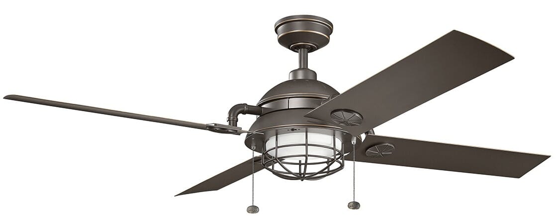 Kichler Maor 65" Ceiling Fan in Olde Bronze Finish