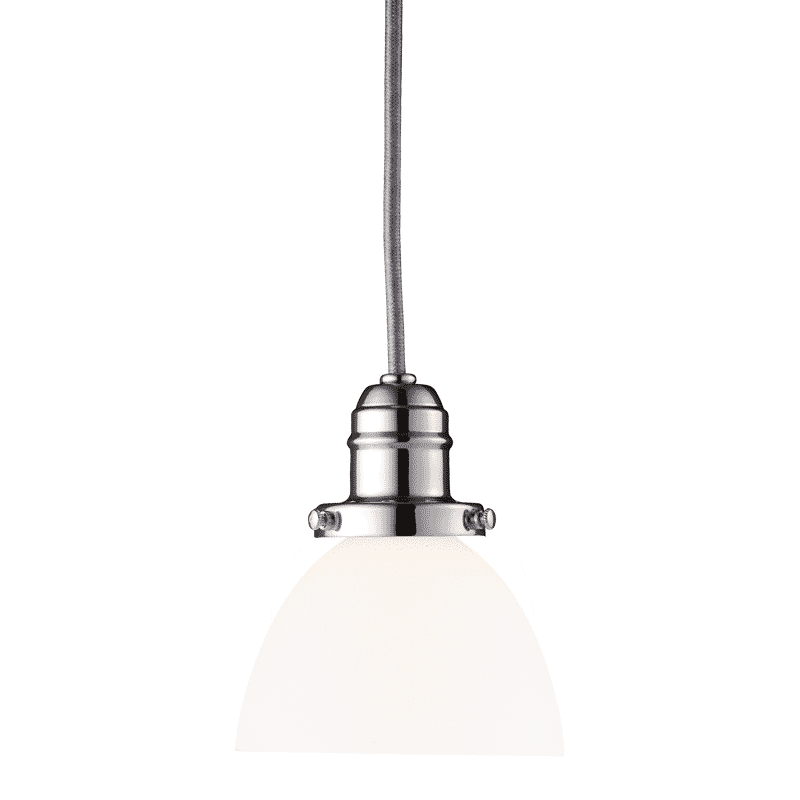 Hudson Valley Vintage Collection 13" Pendant Light in Polished Nickel