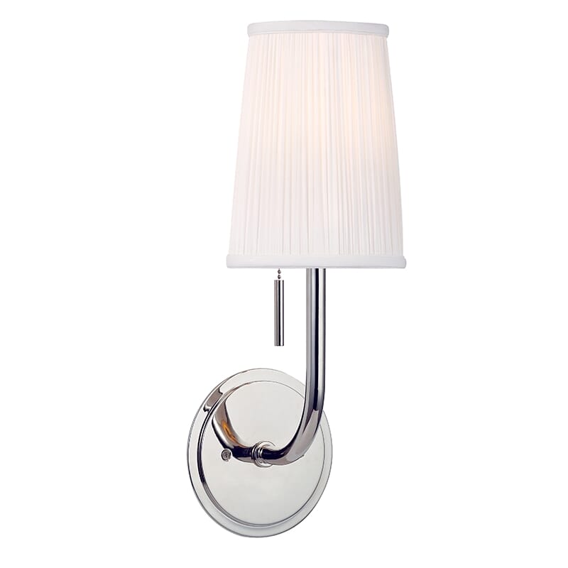 Hudson Valley Sanford 17" Wall Sconce in Polished Nickel