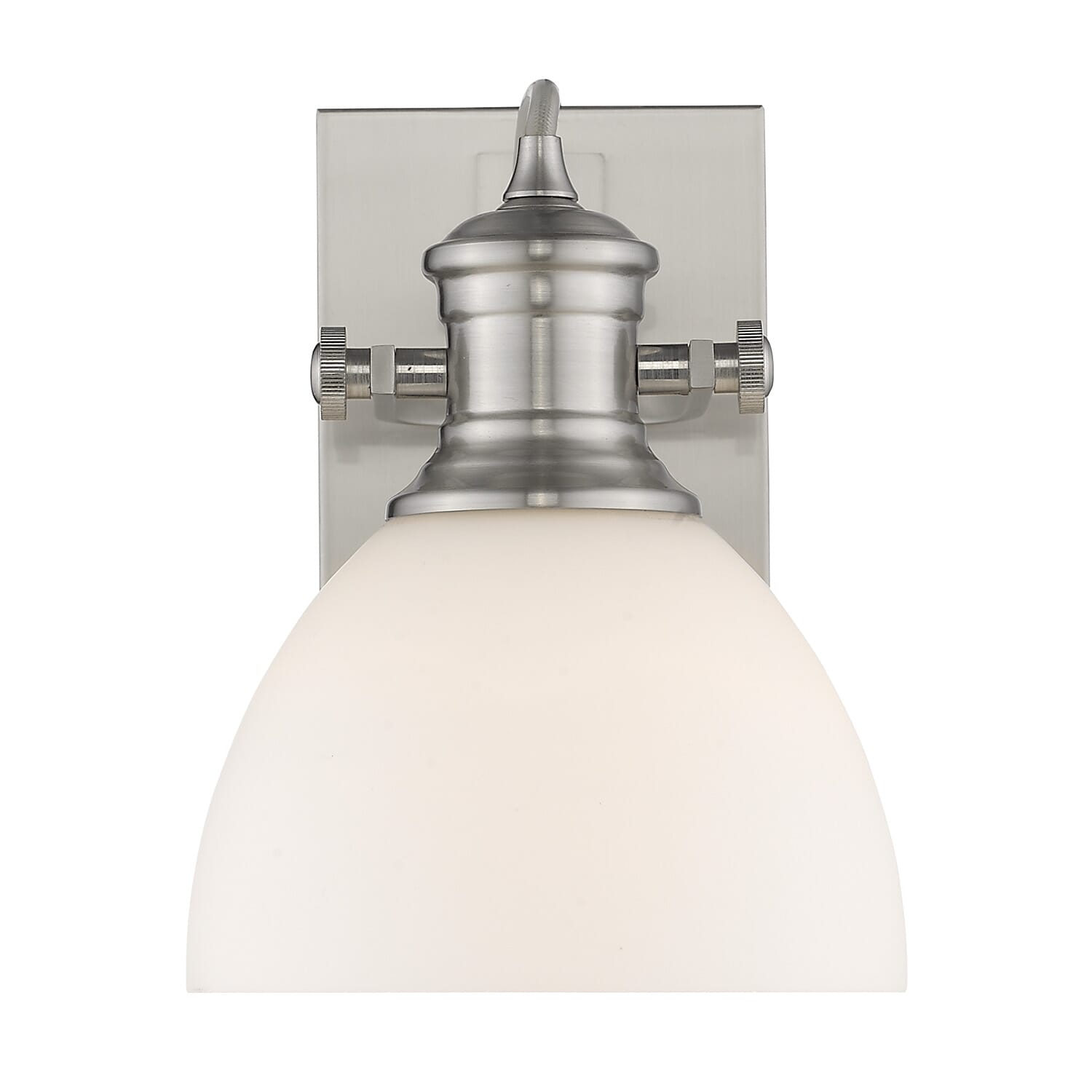 Golden Hines Bathroom Wall Sconce in Pewter