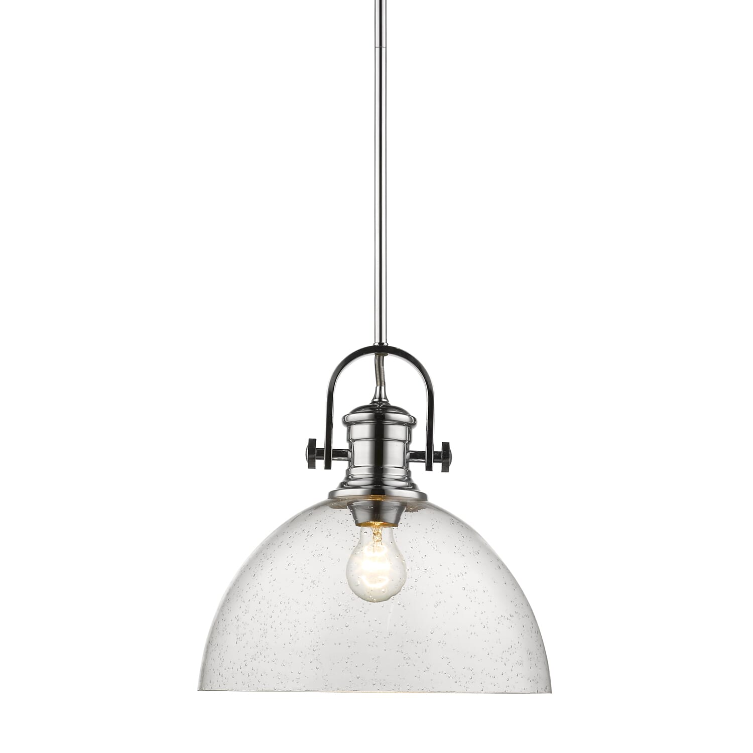 Golden Hines Pendant Light in Chrome