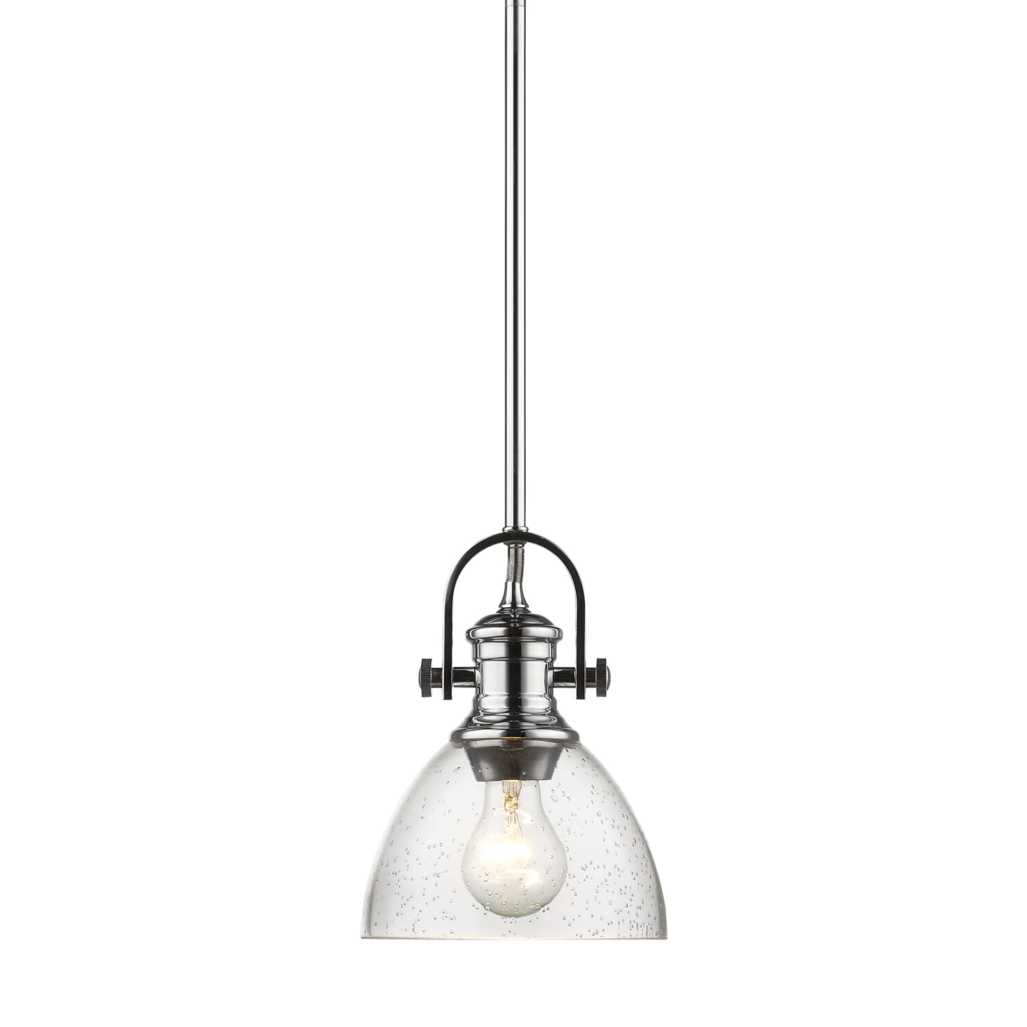 Golden Hines Mini Pendant in Chrome