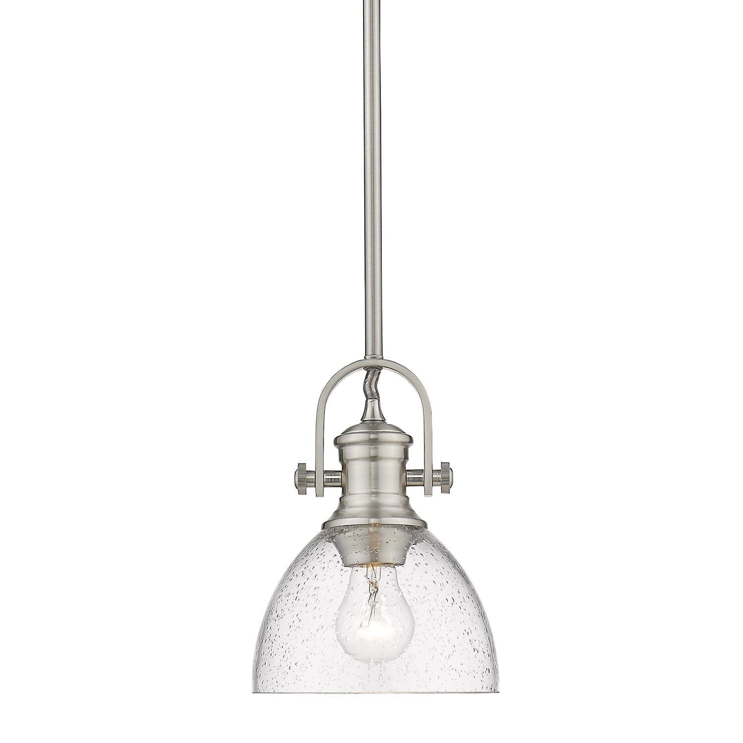 Golden Hines Mini Pendant in Pewter