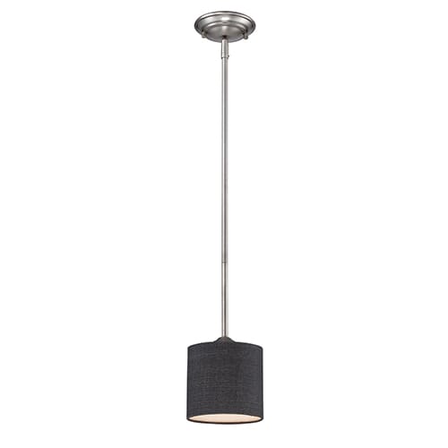 Millennium Lighting Jackson 1-Light Mini-Pendant in Brushed Pewter