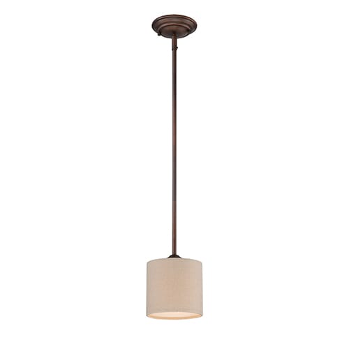 Millennium Lighting Jackson 1-Light Mini-Pendant in Rubbed Bronze