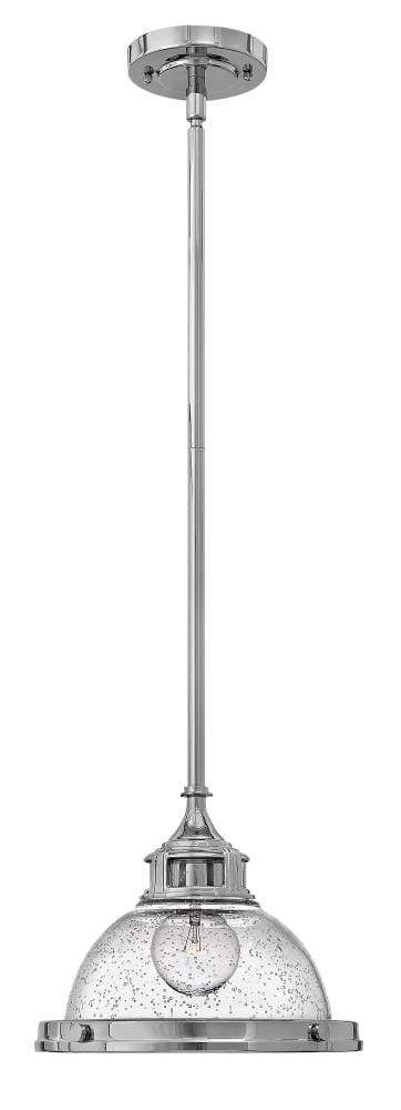 Hinkley Amelia 1-Light Stem Hung Pendant in Chrome