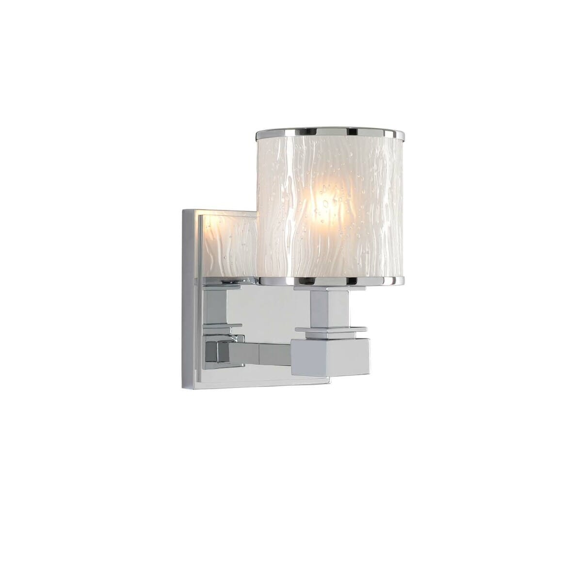 Kalco Destin 5" Bathroom Vanity Light in Chrome