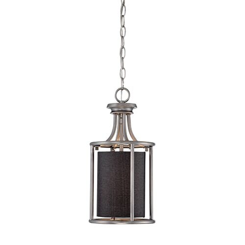 Millennium Lighting Jackson 1-Light Pendant in Brushed Pewter