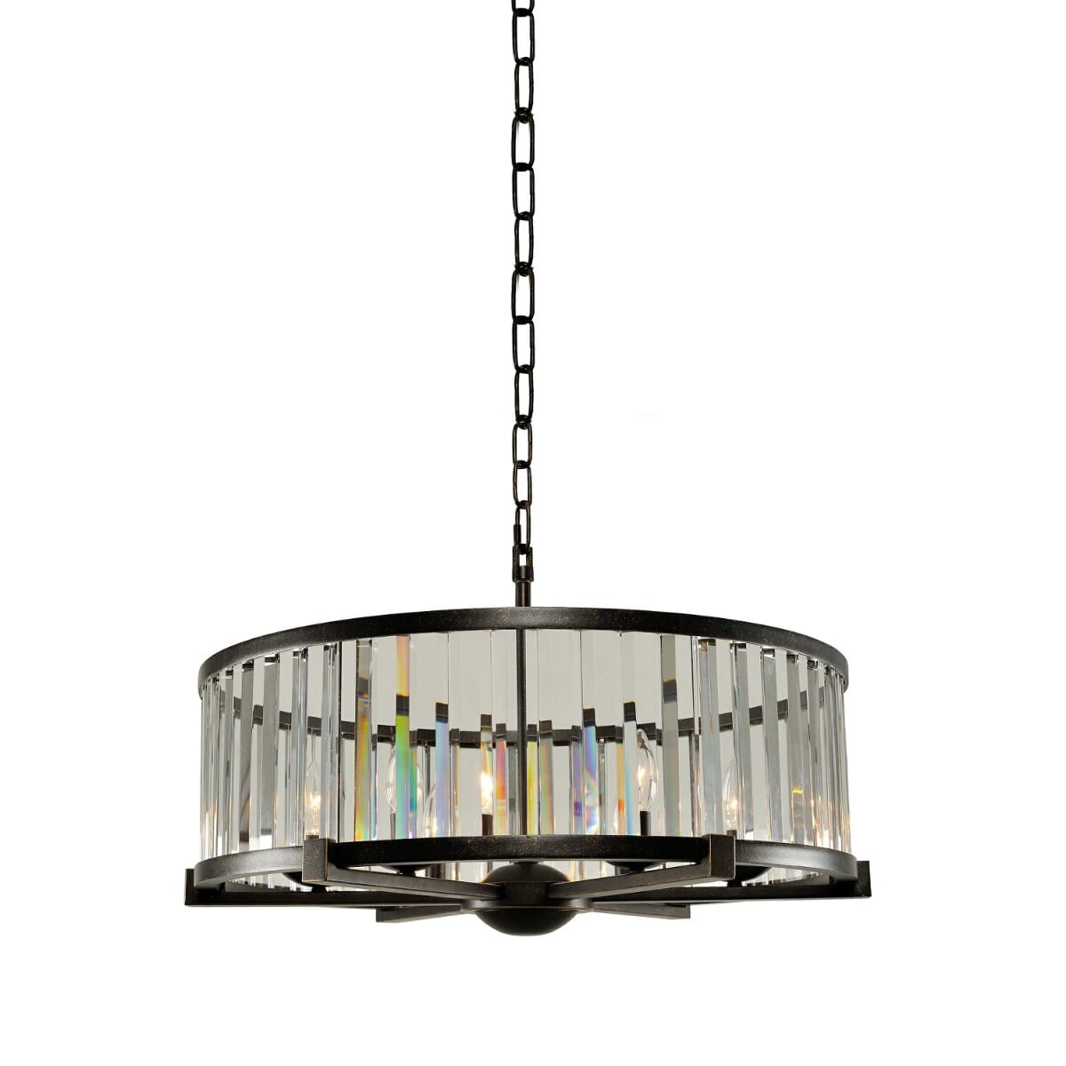 Kalco Essex 6-Light Pendant Light in Sienna Bronze