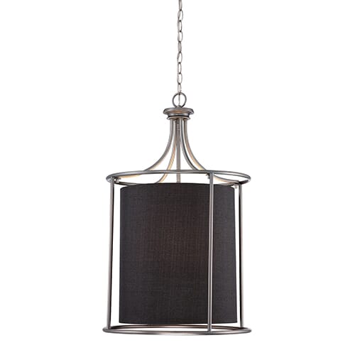 Millennium Lighting Jackson 3-Light Pendant in Brushed Pewter