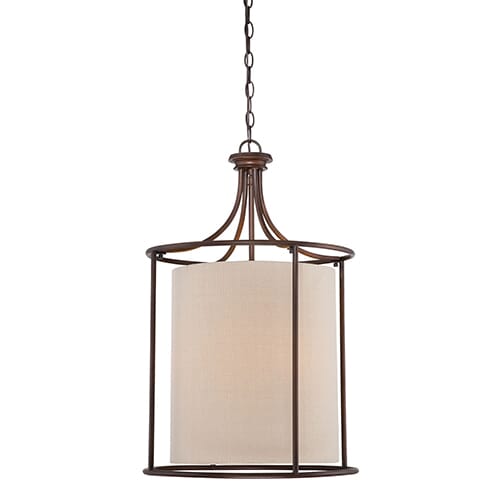 Millennium Lighting Jackson 3-Light Pendant in Rubbed Bronze