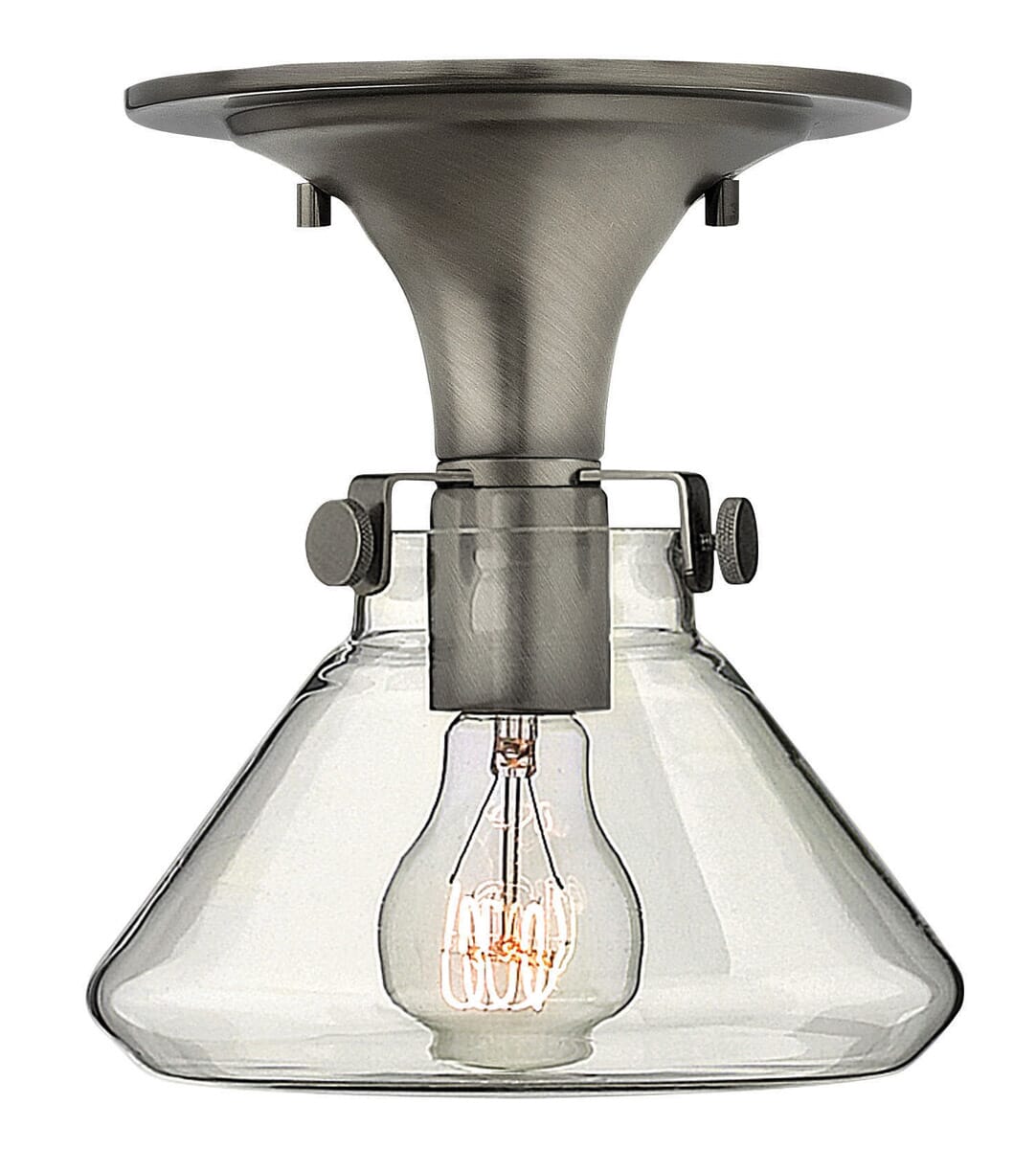 Hinkley Congress 1-Light Ceiling Light in Antique Nickel