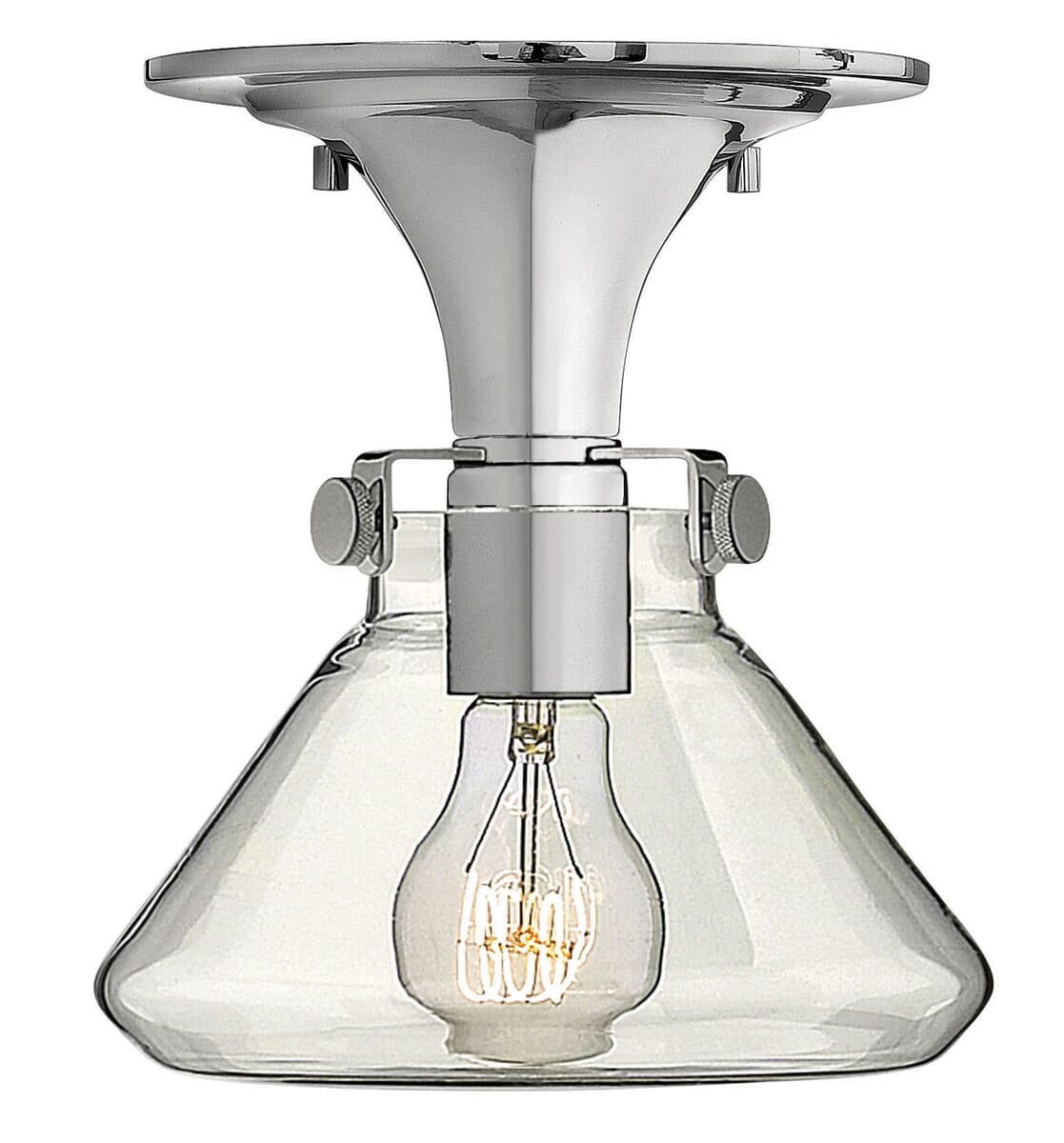 Hinkley Congress 1-Light Ceiling Light in Chrome