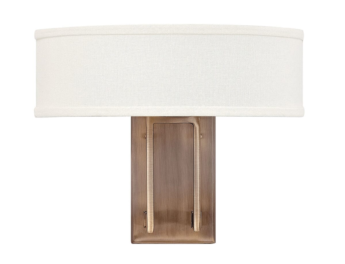 Hinkley Hampton 2-Light Sconce in Brushed Bronze