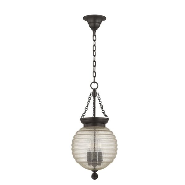 Hudson Valley Coolidge 3-Light 21" Pendant Light in Old Bronze