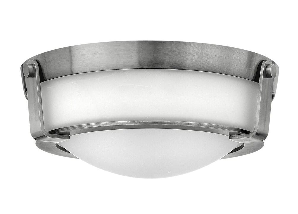 Hinkley Hathaway Small LED Ceiling Light in Antique Nickel