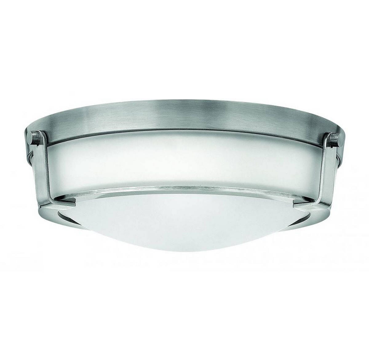 Hinkley Hathaway 1-Light LED Ceiling Light in Antique Nickel