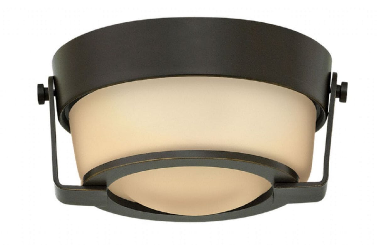 Hinkley Hathaway 1-Light LED Ceiling Light in Olde Bronze