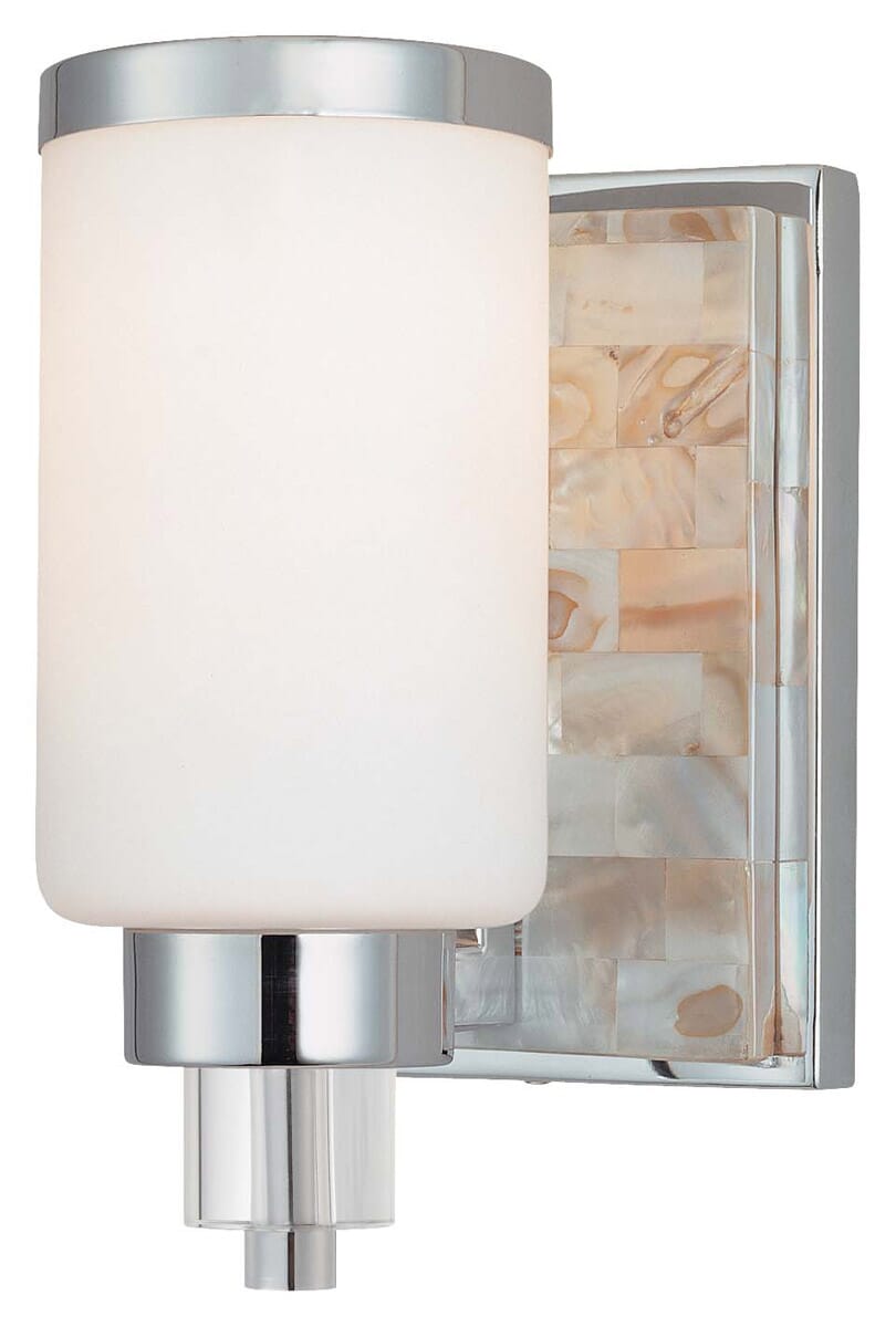 Minka Lavery Cashelmara 5" Bathroom Vanity Light in Chrome