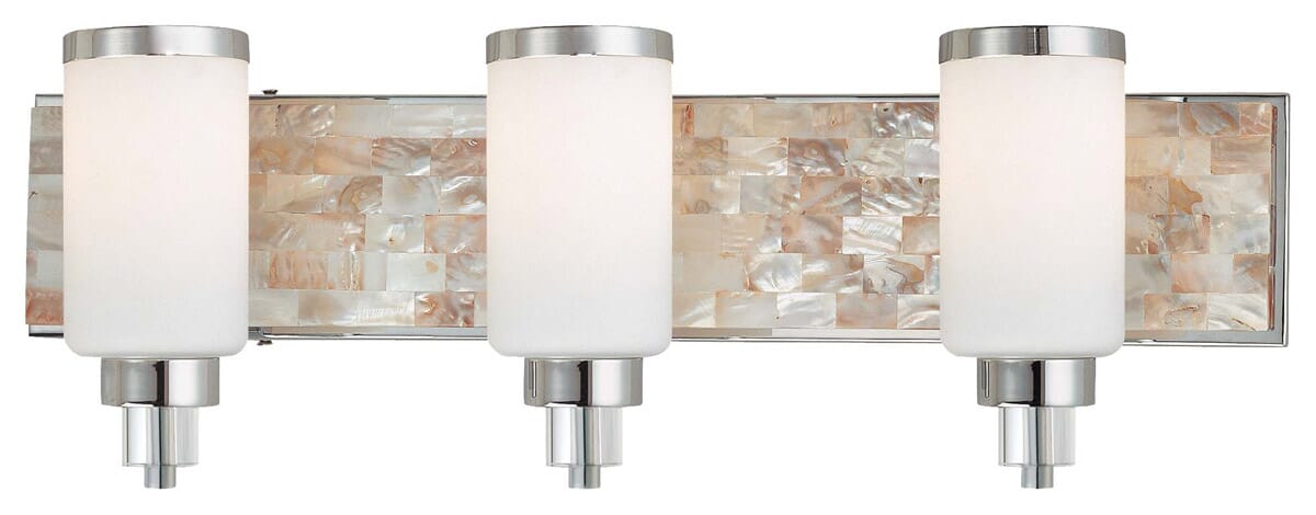 Minka Lavery Cashelmara 3-Light 26" Bathroom Vanity Light in Chrome