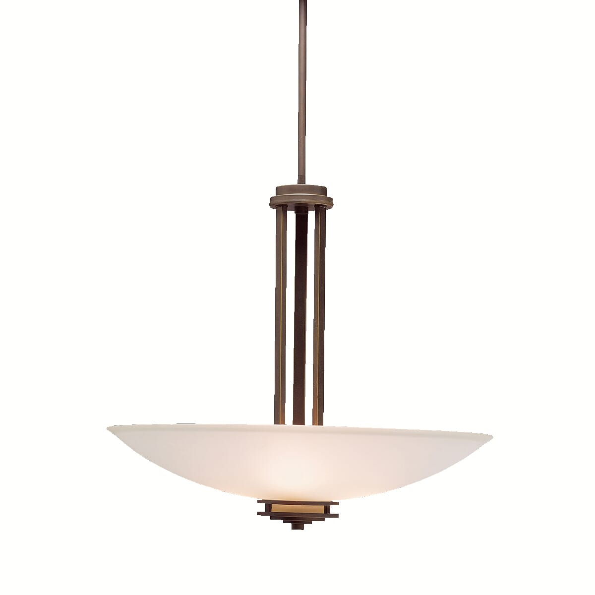 Kichler Hendrik 3-Light Inverted Pendant in Olde Bronze