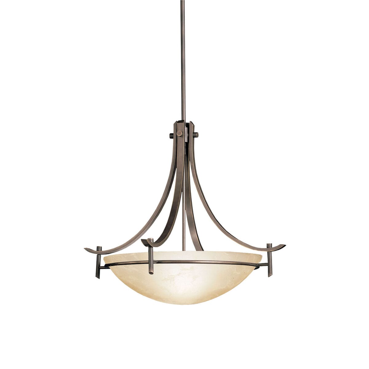 Kichler Olympia 3-Light 24" Inverted Pendant - Olde Bronze