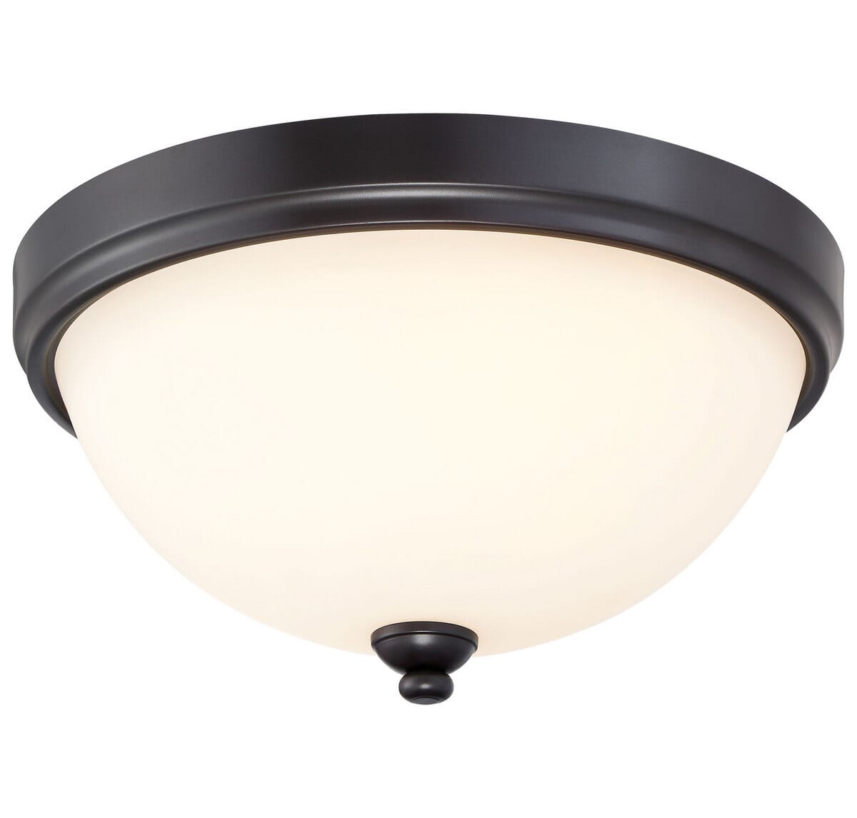 Minka Lavery Shadowglen 3-Light Ceiling Light in Lathan Bronze with Gold Highlights