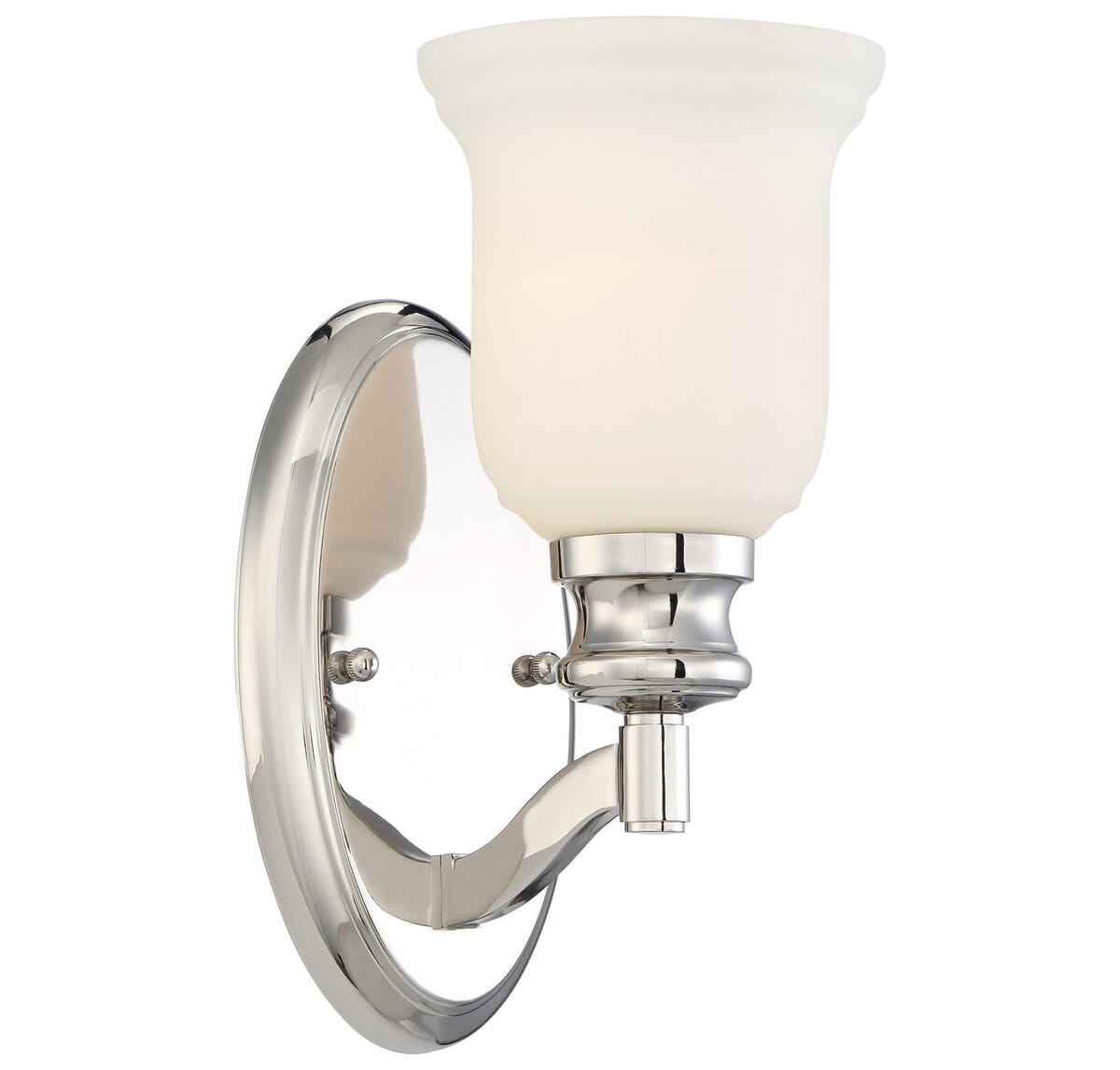 Minka Lavery Audrey'S Point 5" Bathroom Vanity Light in Polished Nickel