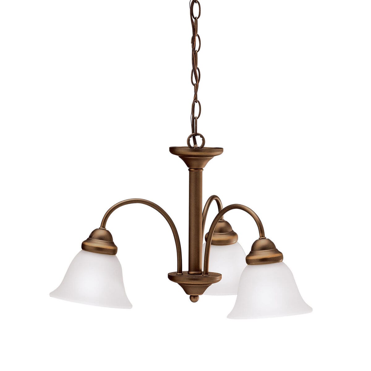 Kichler Wynberg 3-Light 21.75" Chandelier - Olde Bronze