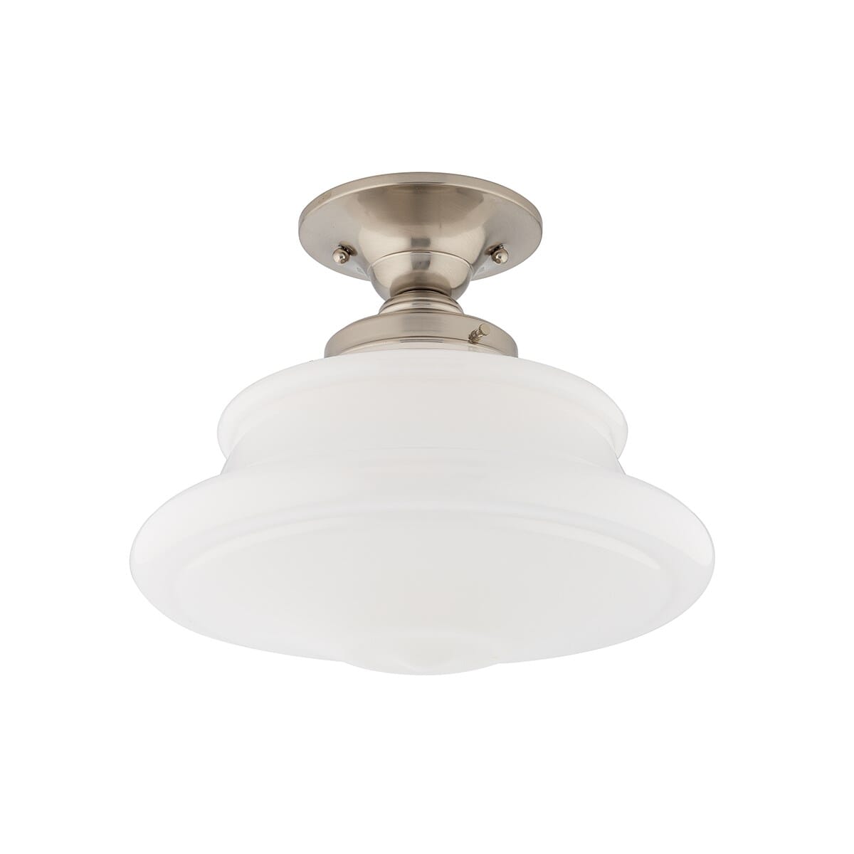 Hudson Valley Petersburg Ceiling Light in Satin Nickel