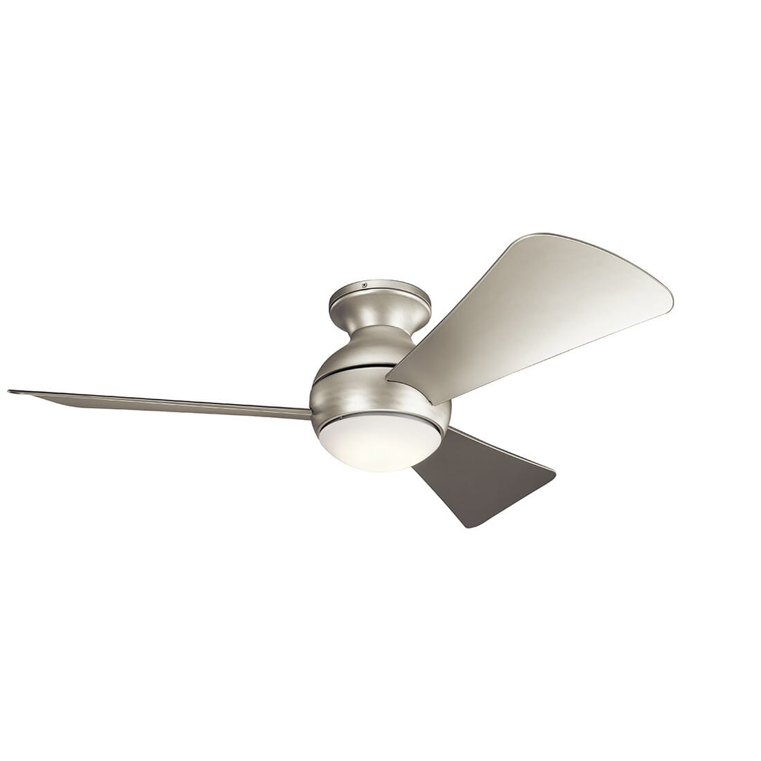 Kichler Sola 44" LED Flush Mount Ceiling Fan in Brushed Nickel