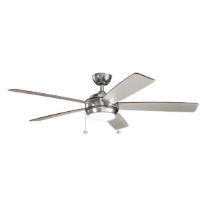 Kichler Starkk 60" LED Ceiling Fan in Polished Nickel