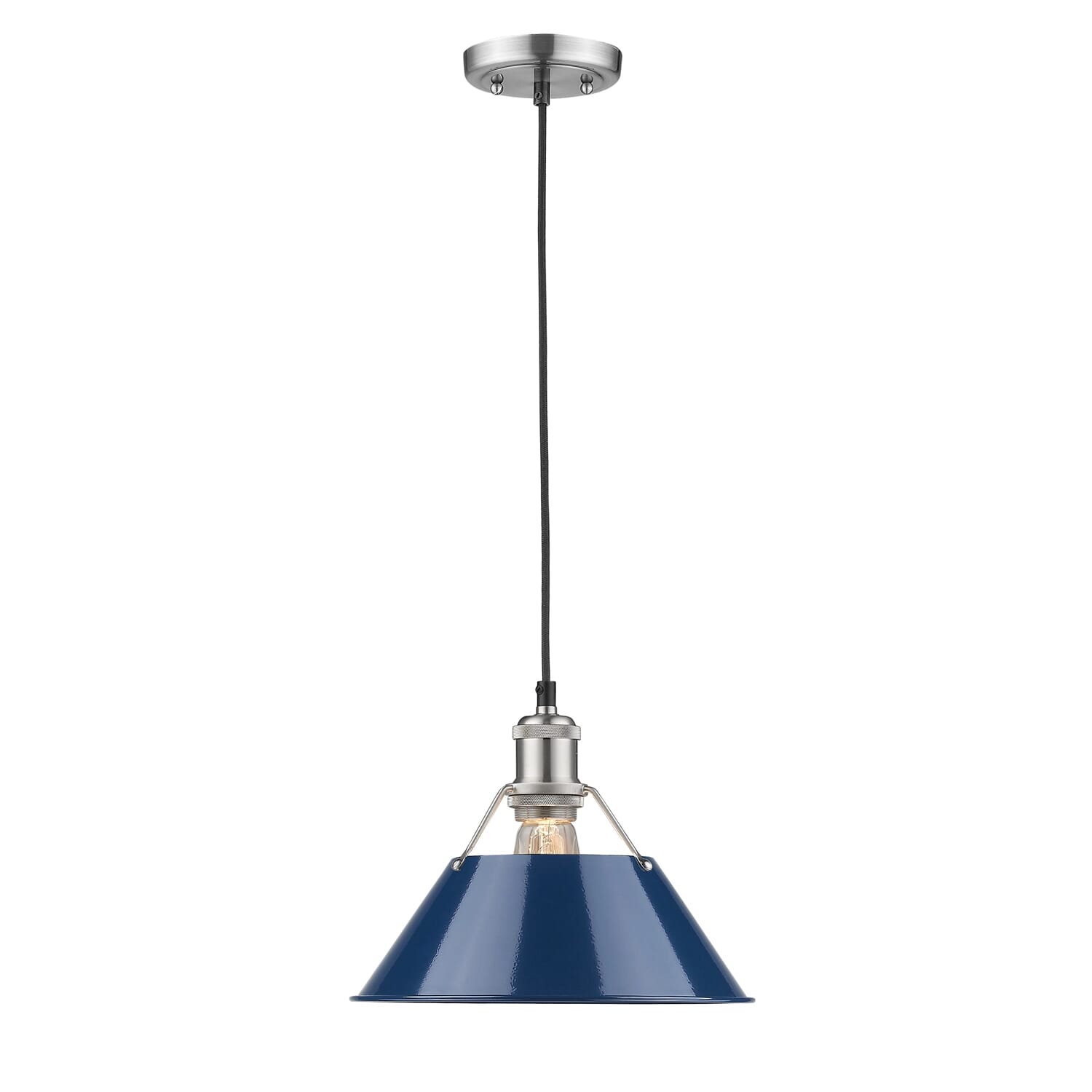 Golden Orwell 9" Pendant Light in Pewter