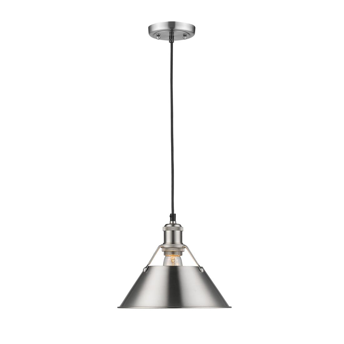 Golden Orwell 9" Pendant Light in Pewter