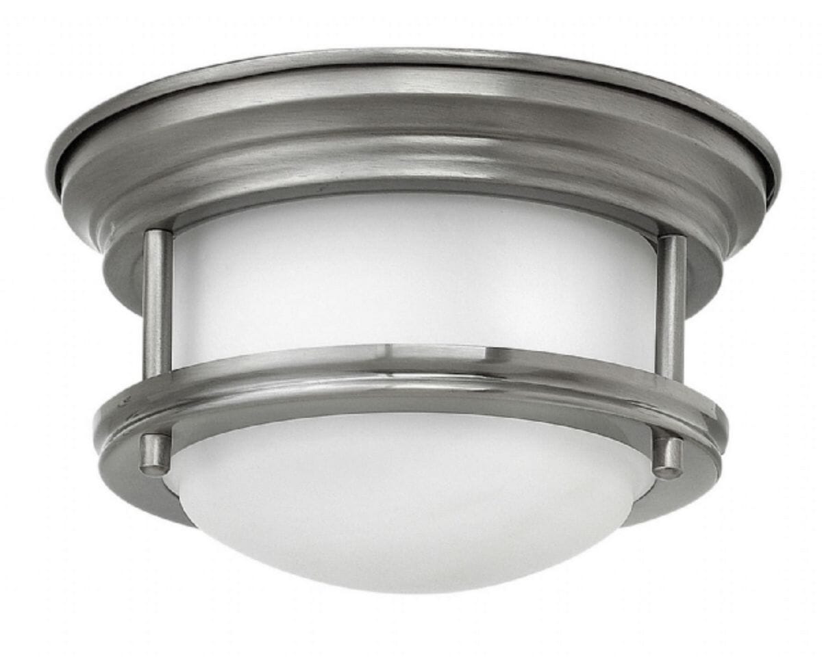 Hinkley Hadley 1-Light LED Ceiling Light in Antique Nickel