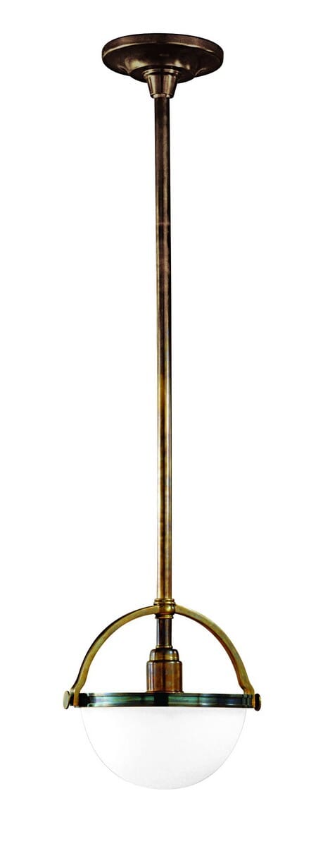 Hudson Valley Stratford 10" Pendant Light in Historic Bronze