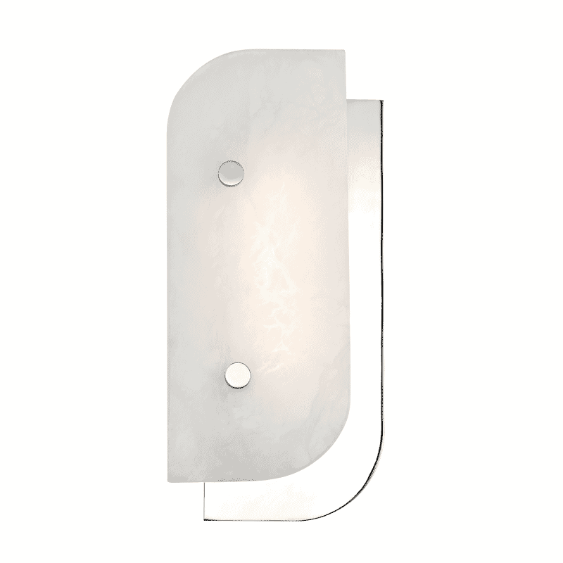 Hudson Valley Yin & Yang 13" Wall Sconce in Polished Nickel