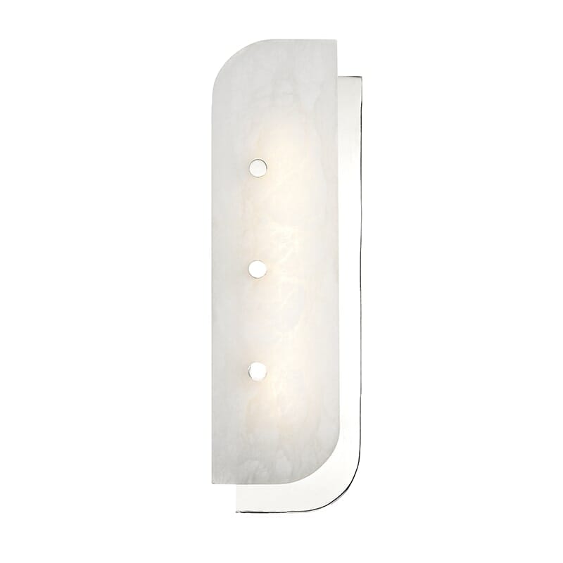 Hudson Valley Yin & Yang 19" Wall Sconce in Polished Nickel