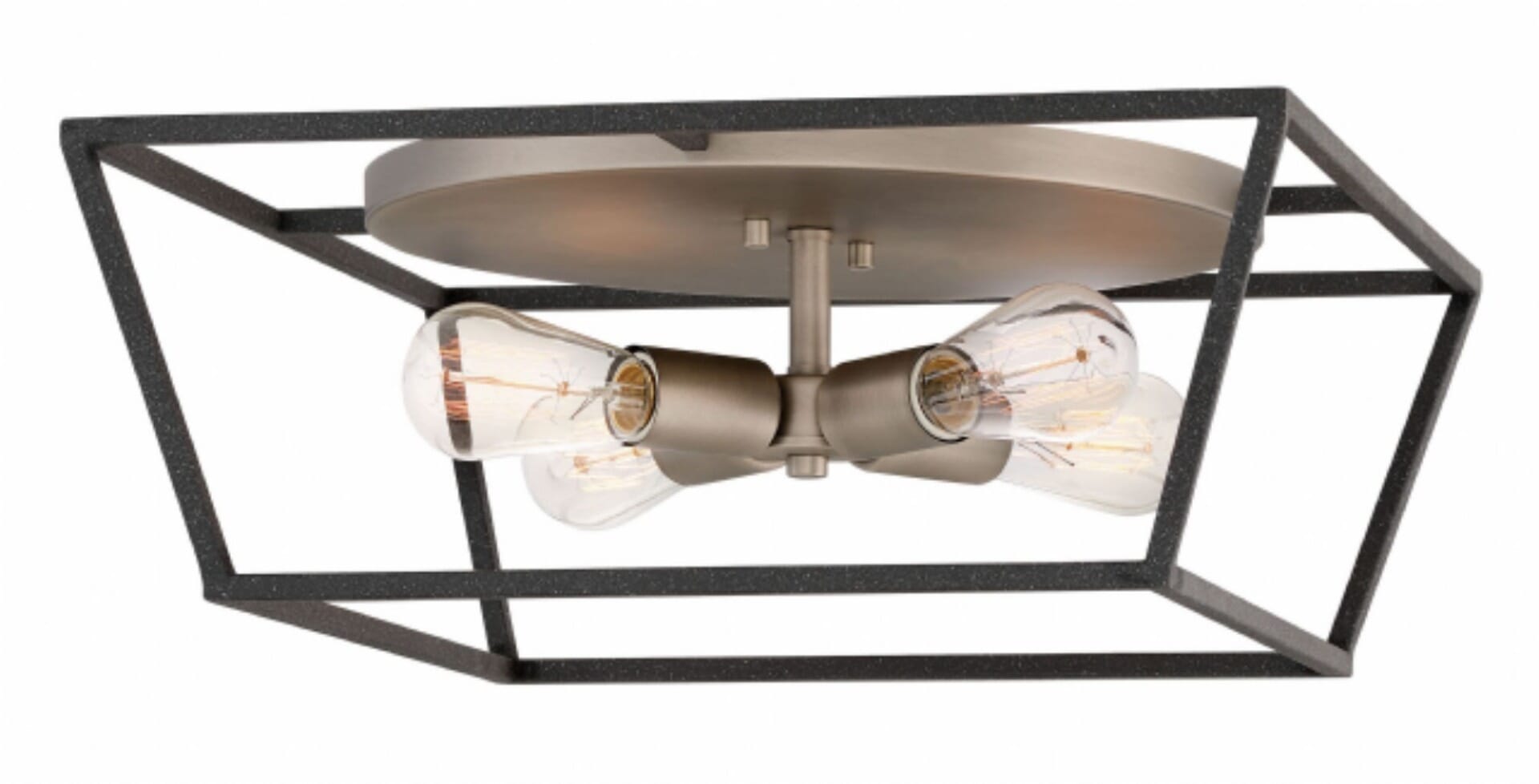 Hinkley Fulton Medium Ceiling Light in Aged Zinc