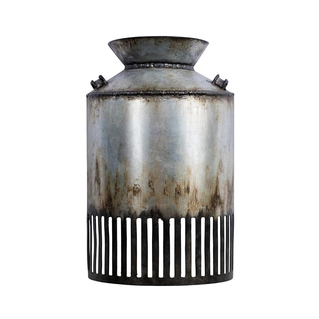 Varaluz Hickory Lane 10" Wall Sconce in Ombre Galvanized with Black