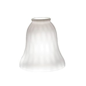 Kichler 5.25" Cased White Water Glass Shade 4-Pack