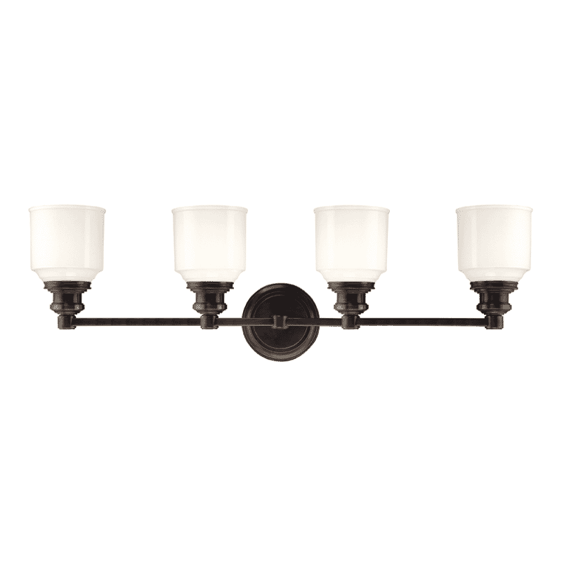 Hudson Valley Windham 4-Light 31" Bathroom Vanity Light in Old Bronze