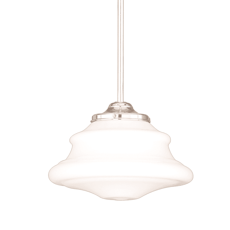 Hudson Valley Petersburg 11" Pendant Light in Polished Nickel