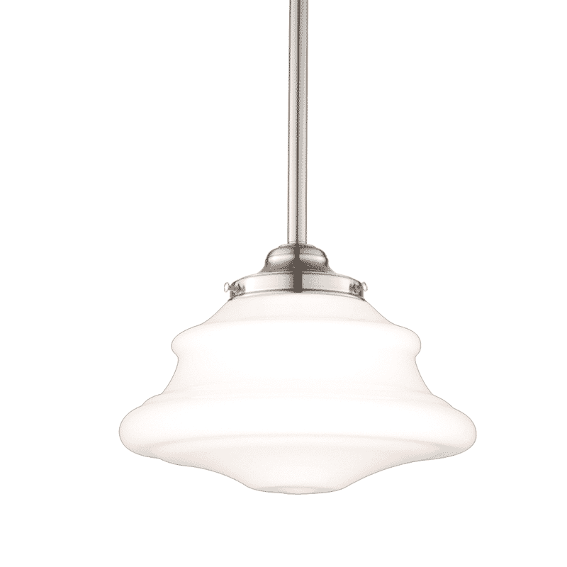 Hudson Valley Petersburg 11" Pendant Light in Satin Nickel