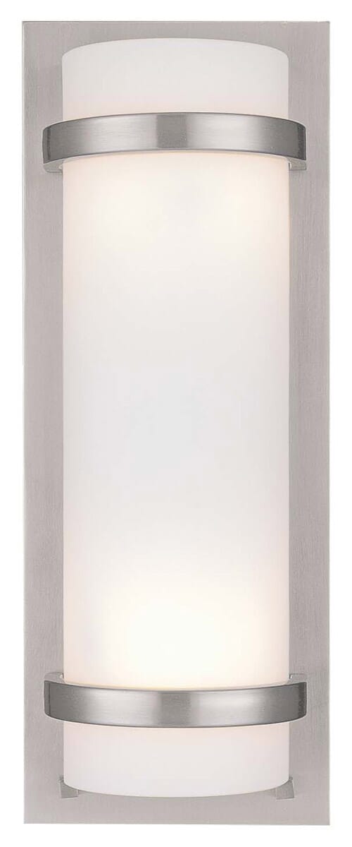 Minka Lavery 2-Light Wall Sconce in Brushed Nickel