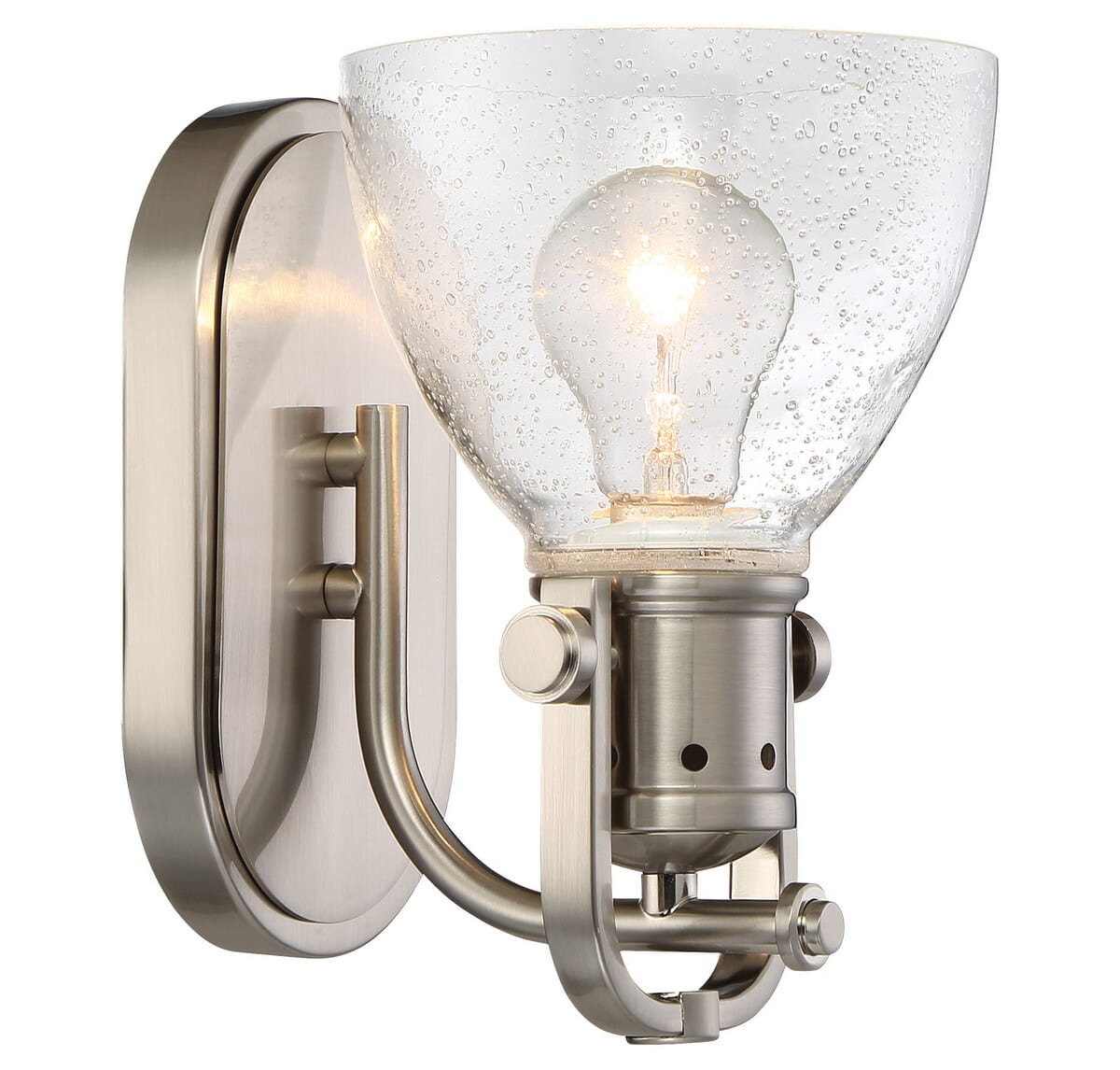 Minka Lavery 6" Bathroom Vanity Light in Brushed Nickel