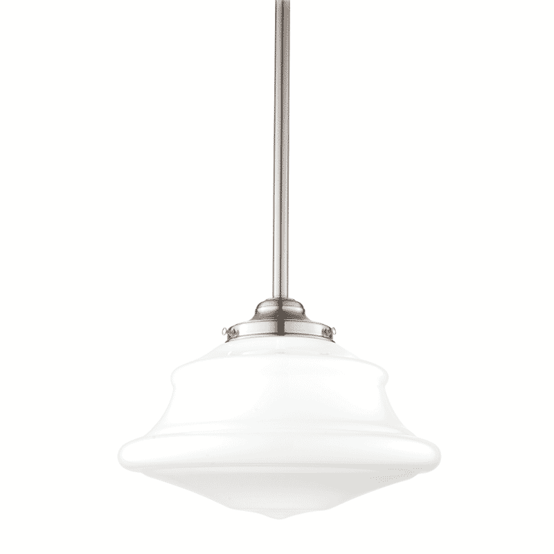 Hudson Valley Petersburg 13" Pendant Light in Satin Nickel