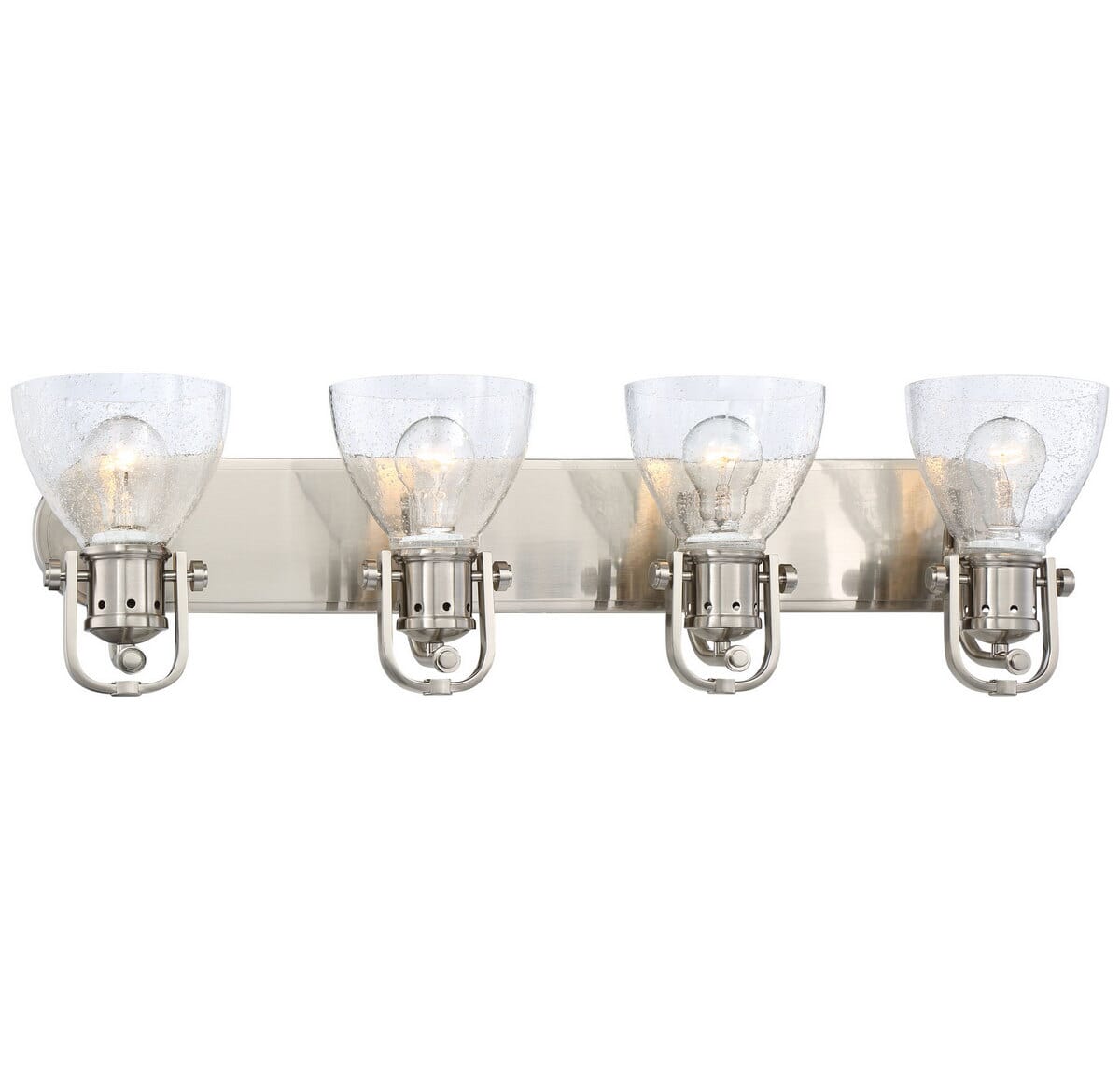 Minka Lavery 4-Light Bathroom Vanity Light in Brushed Nickel